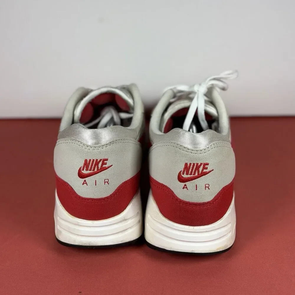 Nike Air Max 1 '86 OG Big Bubble Sz 12 White/Red Low Top Sneaker 2023 DQ3989-100
